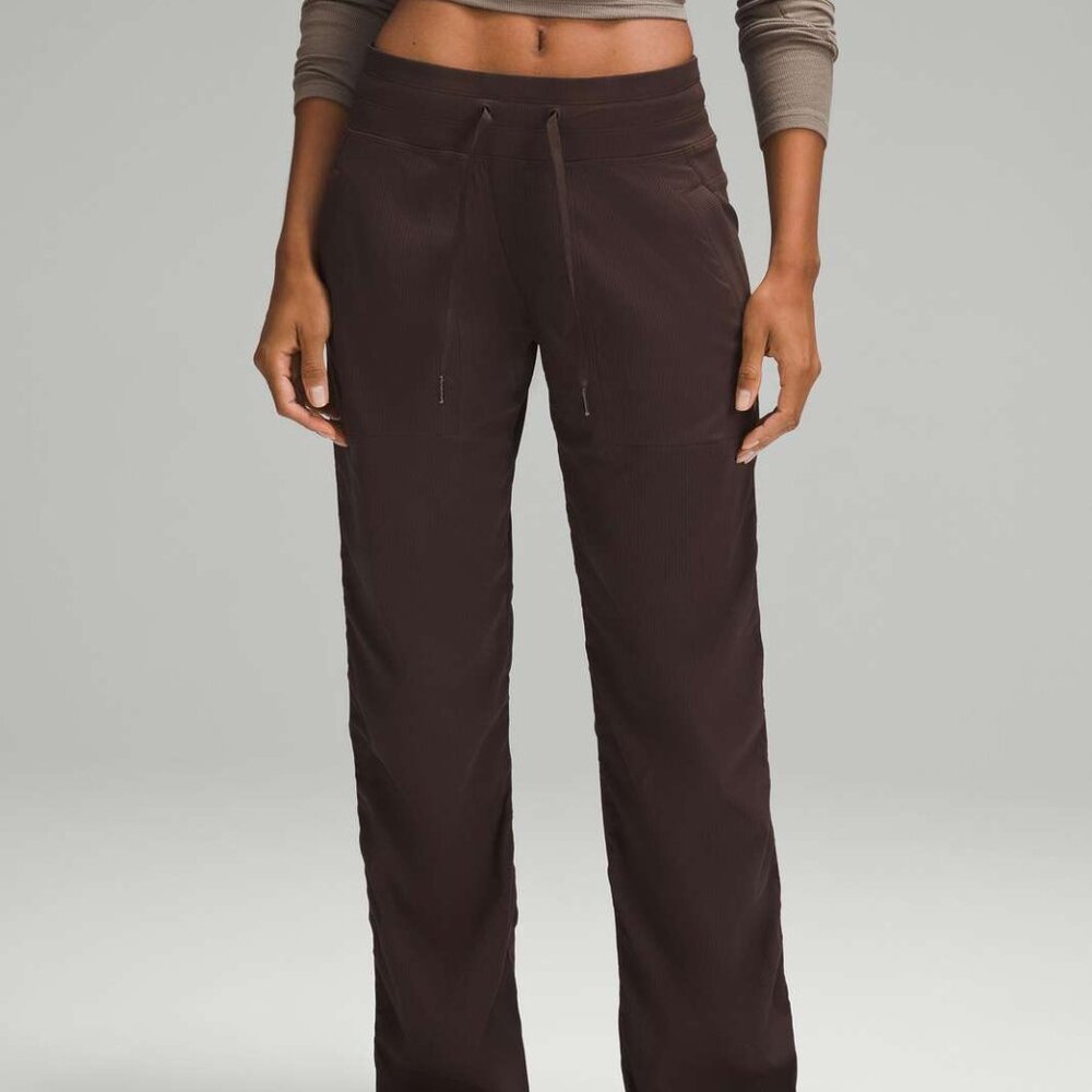 Lululemon Dance Studio Mid-Rise Joggers - Espresso (Size 2) *Full-Length*